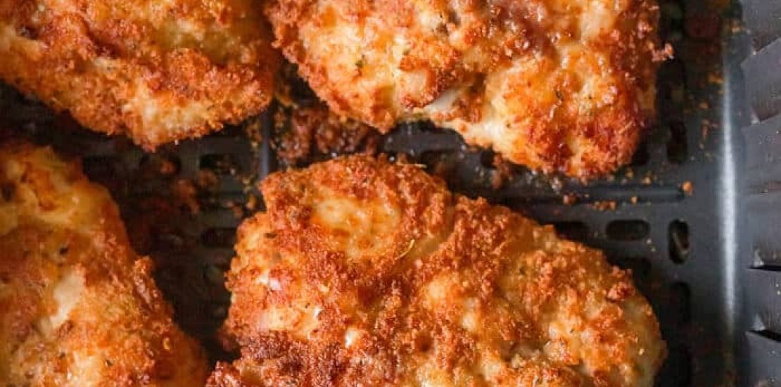 Air Fryer Garlic Parmesan Chicken Air Fryer Garlic Parmesan Chicken