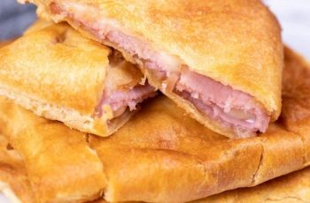 Air Fryer Ham and Cheese Biscuit Sandwiches
