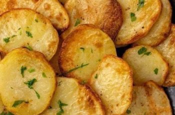 Air Fryer Sliced Potatoes