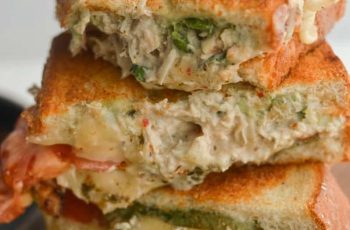 Air fryer Grilled Tuna Melt