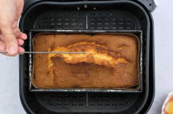Air Fryer Lemon Drizzle Cake