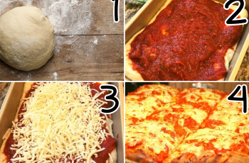 air fryer chicago style deep-dish pizza
