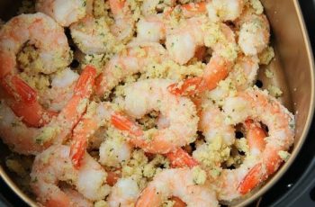 Air Fryer Garlic Parmesan Shrimp