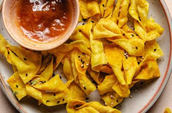 Air Fryer Wonton Chips