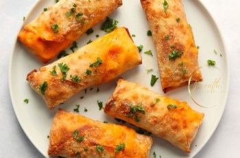 Air Fryer Buffalo Chicken Egg Rolls