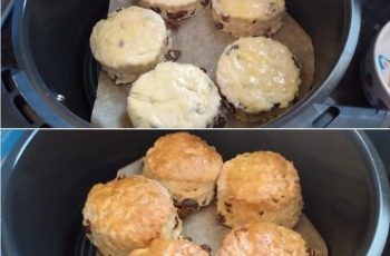 Air Fryer Fruit Scones Recipe