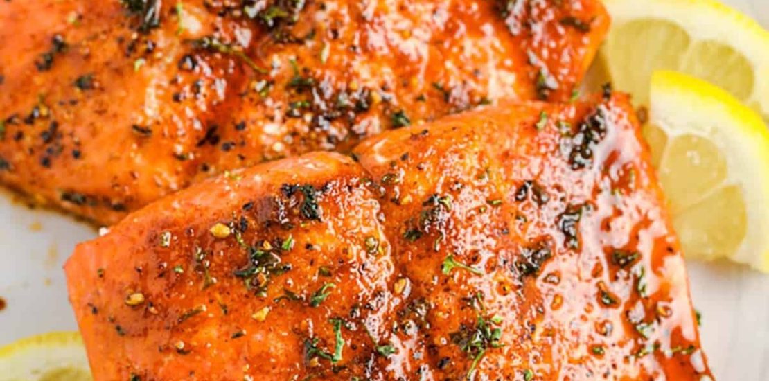 Air Fryer Salmon With Lemon And Herbs Air Fryer Salmon With Lemon And Herbs