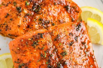 Air Fryer Salmon With Lemon And Herbs