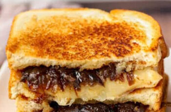 Air fryer Grilled Onion Melt