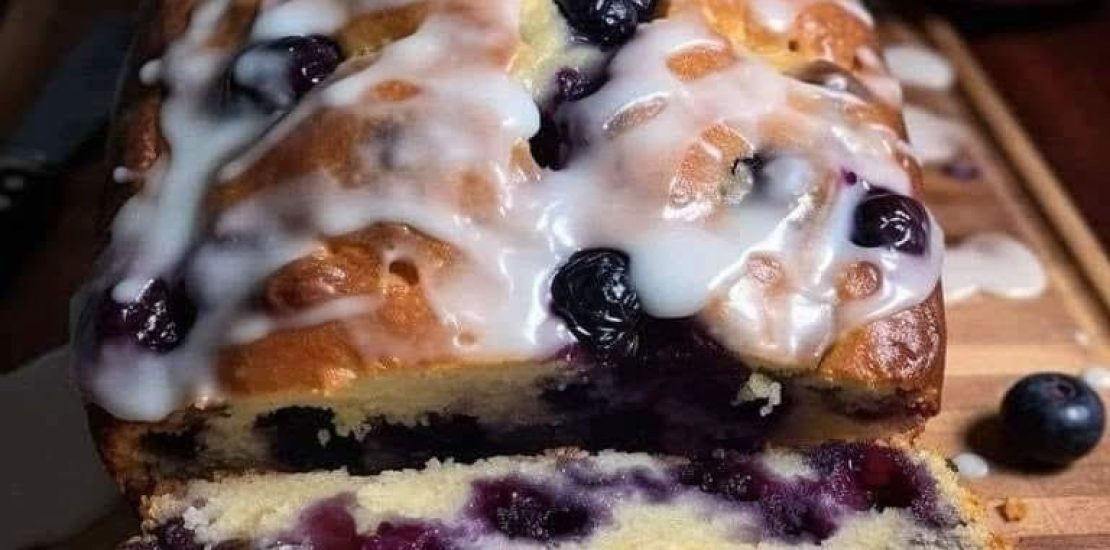 Air Fryer Lemon Blueberry Loaf Cake: Air Fryer Lemon Blueberry Loaf Cake: