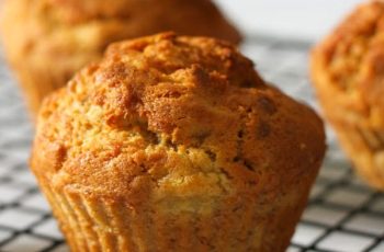 Air fryer banana muffins