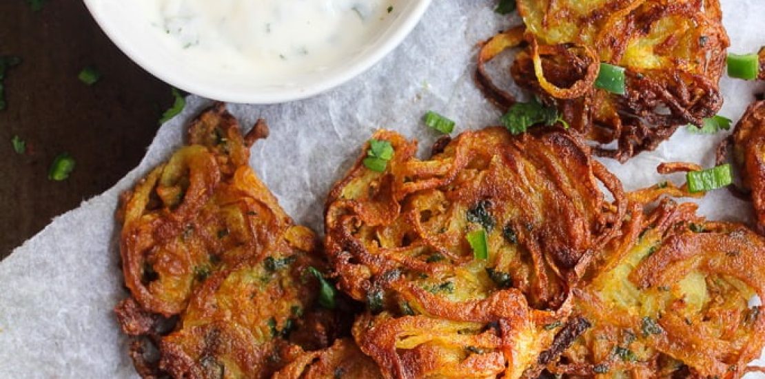 air fryer onion bhaji recipe