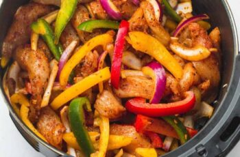Air Fryer Chicken Fajitas