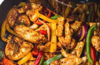 Air Fryer Chicken Fajitas