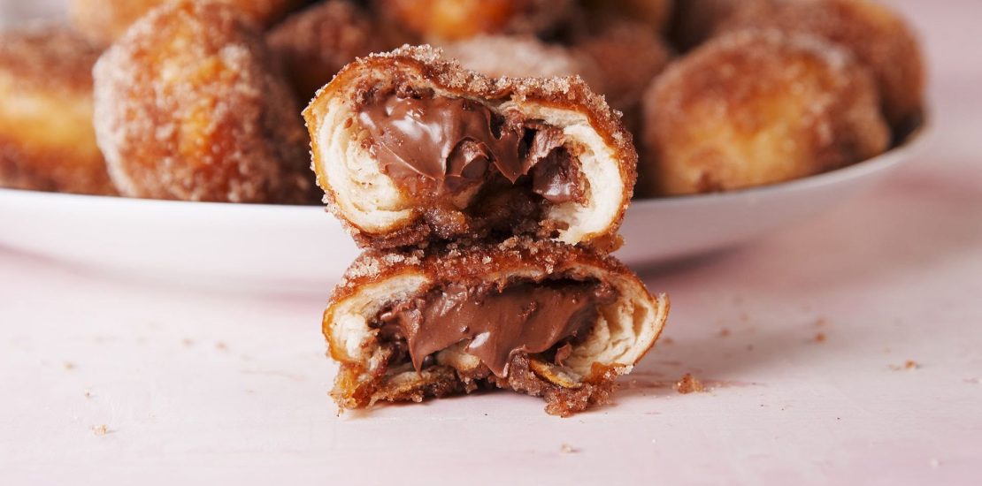 Air Fryer Nutella Donuts