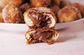 Air Fryer Nutella Donuts