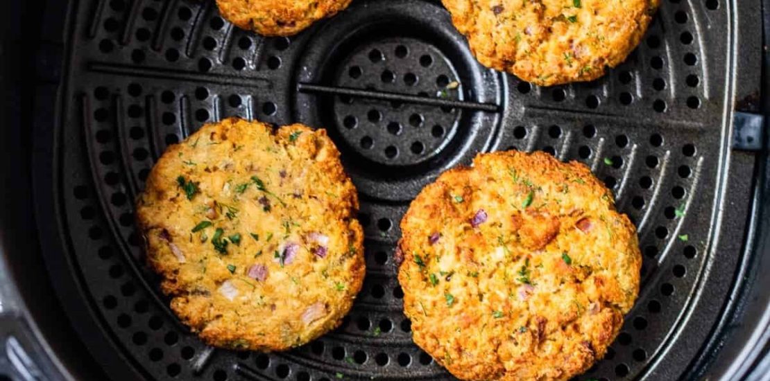 "Delicious and Healthy: Air Fryer Salmon Patties Recipe" Air Fryer Salmon Patties