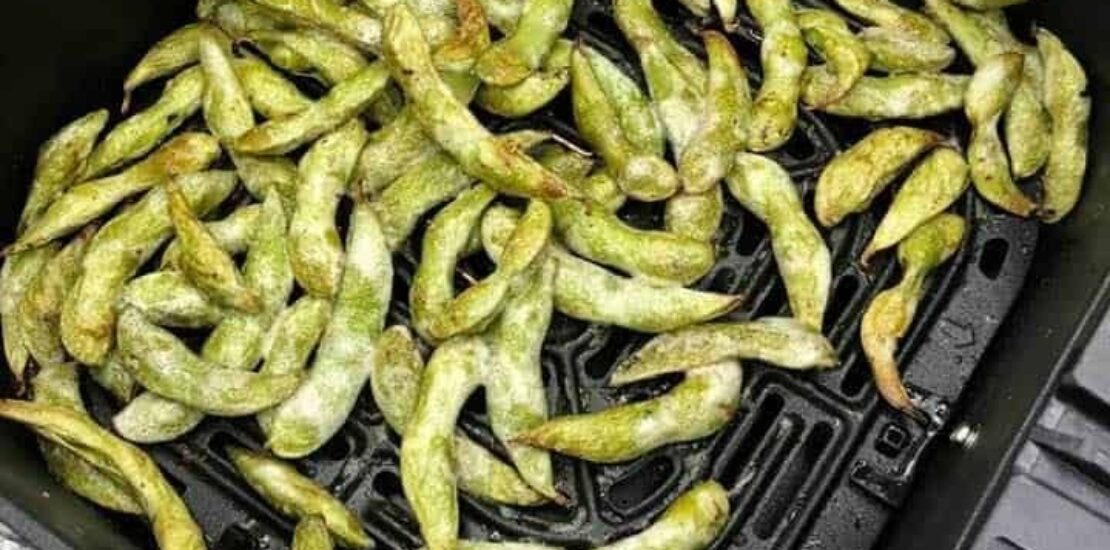 Air Fryer Roasted Edamame Recipe Air Fryer Roasted Edamame Recipe