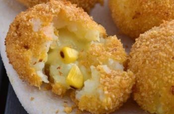 Air fried Potato cheese balls recipe