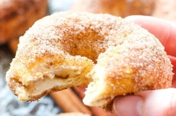 Air Fryer Apple Donuts