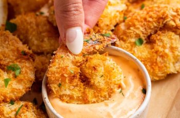 Air Fryer Fried Shrimp With Sriracha Mayo