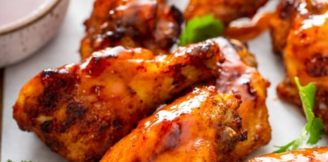 air fryer Honey Butter Chicken Wings air fryer Honey Butter Chicken Wings