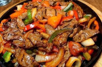 Air Fryer Sirloin Steak Fajitas Recipe