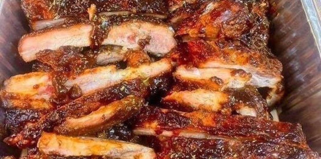 Air-Fried Sugar-Free Ribs with Keto-Friendly Dry Rub and BBQ Sauce Recipe Air-Fried Sugar-Free Ribs