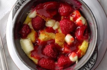 Delicious Air Fryer French Toast Cups with Fresh Raspberries