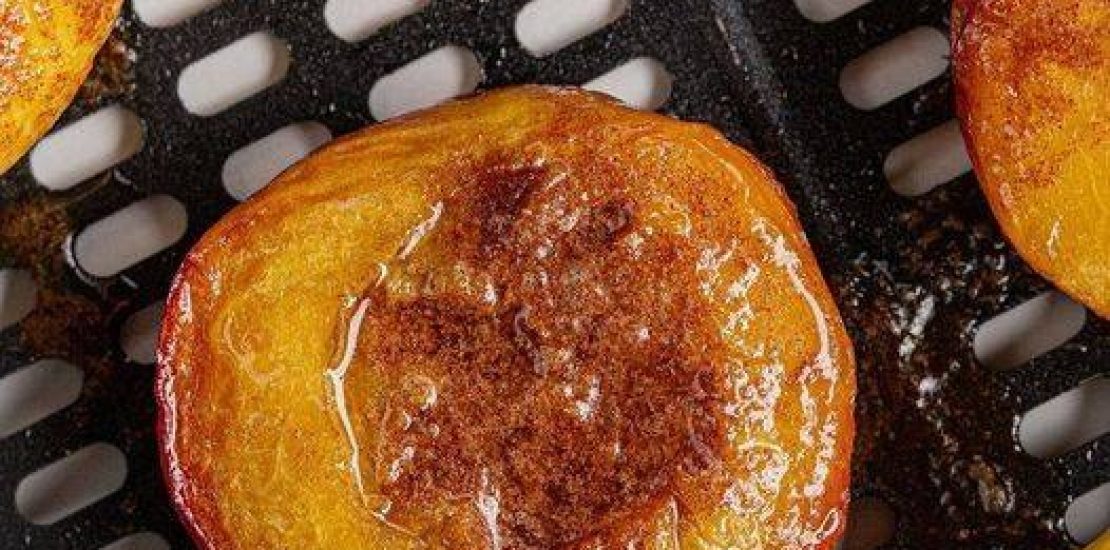 Deliciously Easy: How to Make Homemade Air Fryer Grilled Peaches Air Fryer Grilled Peaches