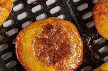Air Fryer Grilled Peaches