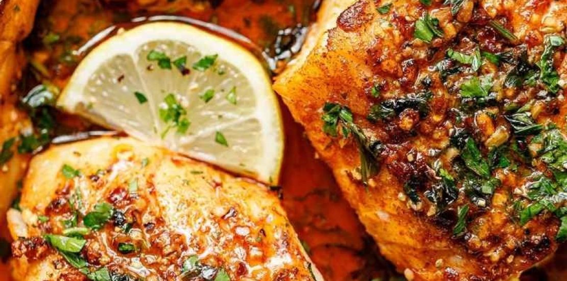 Air Fryer Lemon Butter Baked Cod