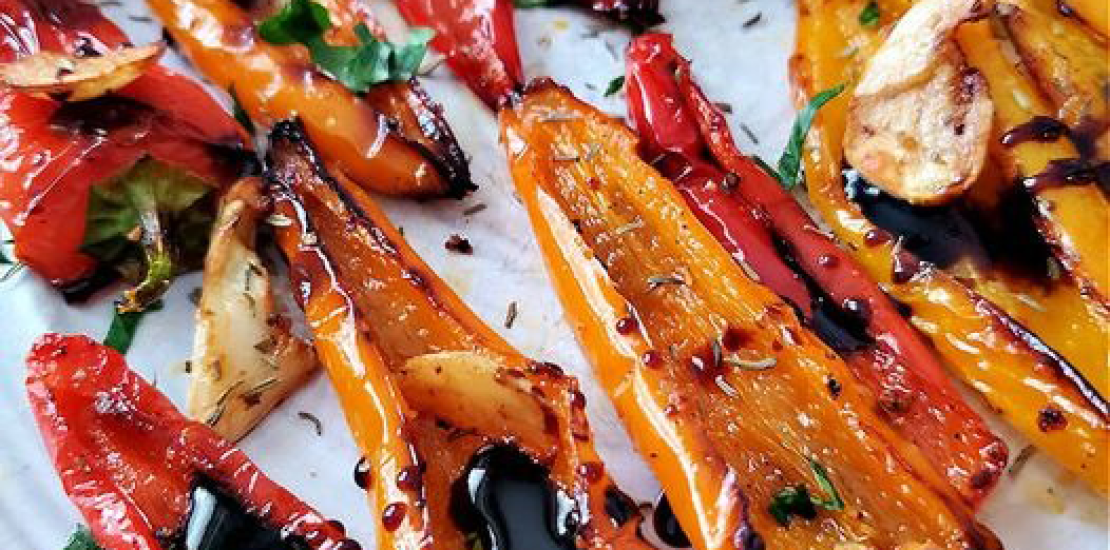 Deliciously Easy Air Fryer Roasted Sweet Peppers Deliciously Easy Air Fryer Roasted Sweet Peppers