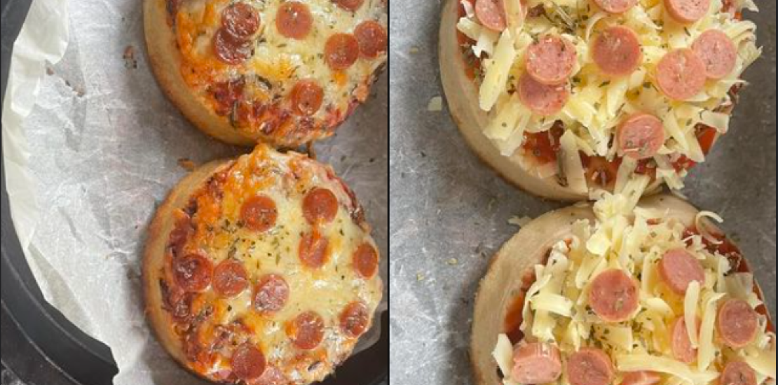 Air Fryer Rumpet Pizzas
