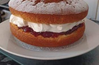 Air Fryer Victoria Sponge Recipe