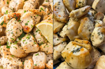Air Fryer Lemon Chicken Bites