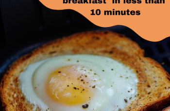 Air Fryer Egg Toast
