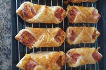 Air Fryer Bacon And Cheese Turnovers