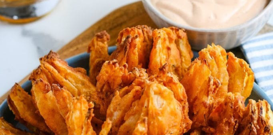 Air Fryer Crispy Mini Blooming Onions Air Fryer Crispy Mini Blooming Onions