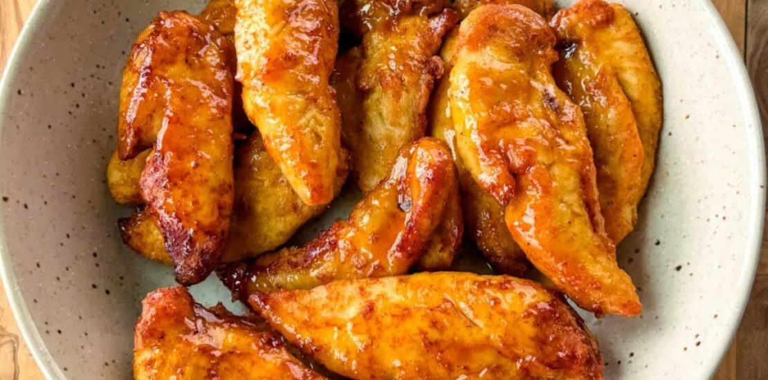 Hot Honey Air Fryer Chicken Tenders Hot Honey Air Fryer Chicken Tenders