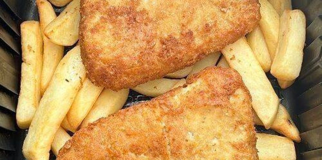 Perfectly Crispy Air Fryer Fish and Chips Perfectly Crispy Air Fryer Fish and Chips