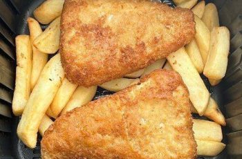 Perfectly Crispy Air Fryer Fish and Chips