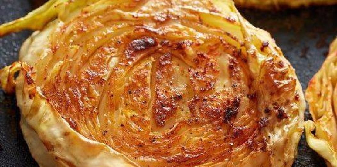 Air Fryer Cabbage Steaks