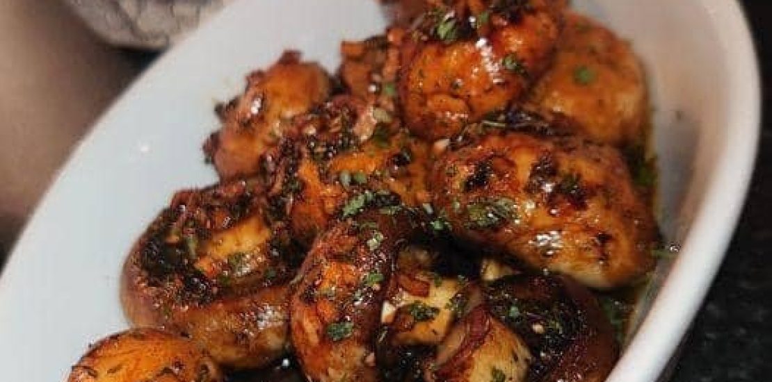 Air fryer Garlic Butter Roasted Mushrooms Air fryer Garlic Butter Roasted Mushrooms