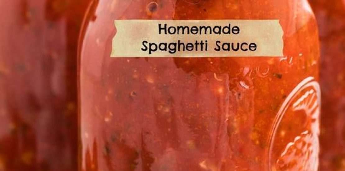 Homemade Spaghetti Sauce