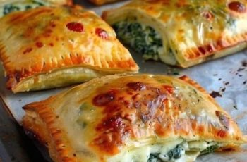Air Fryer Spinach Stuffed Pastry
