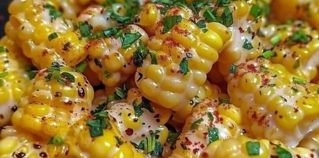 Air Fryer Honey Butter Skillet Corn