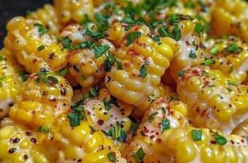 Air Fryer Honey Butter Skillet Corn