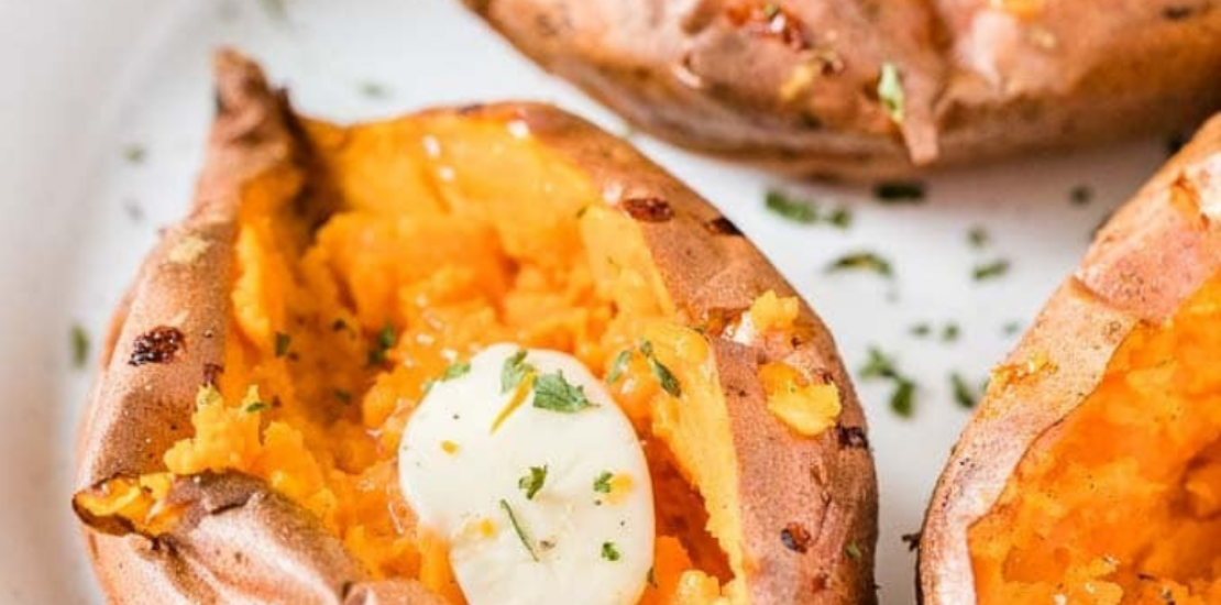 Air Fryer Baked Sweet Potatoes Air Fryer Baked Sweet Potatoes