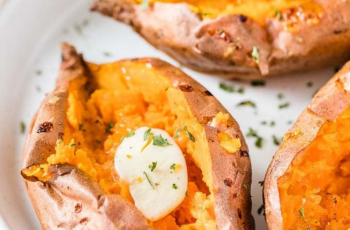 Air Fryer Baked Sweet Potatoes